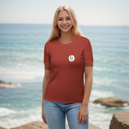 Red Dark Colored T-shirt