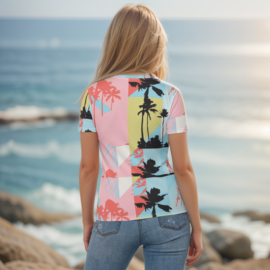 Pink Pattern T-shirt