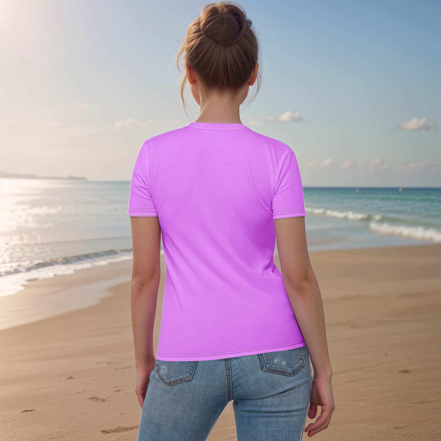 Purple Colored T-shirt