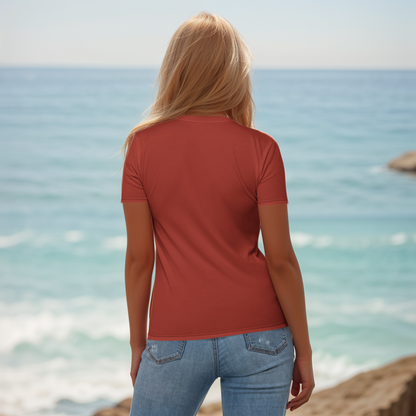 Red Dark Colored T-shirt