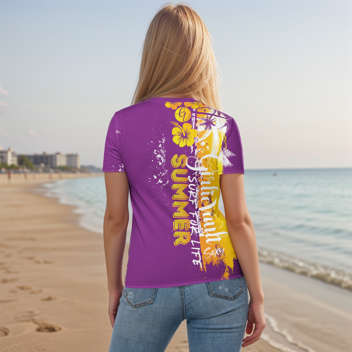 Purple Yellow Summers T-shirt
