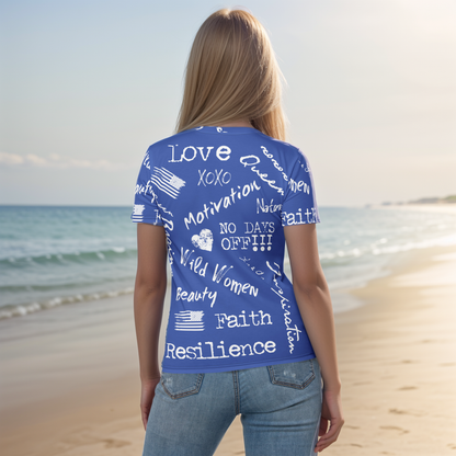 Resilience Blue T-shirt