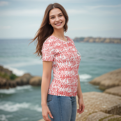 Red White Vintage T-shirt