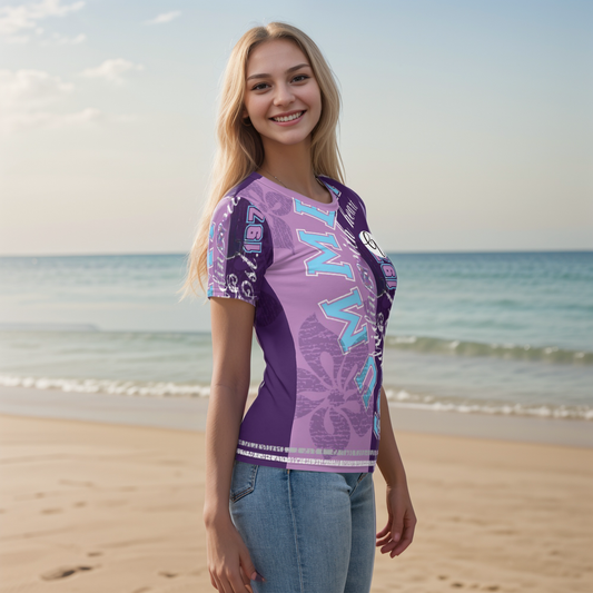 Purple Letters T-shirt