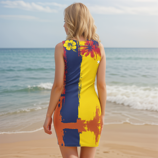 GirlieVault Yellow Cut & Sew Dress