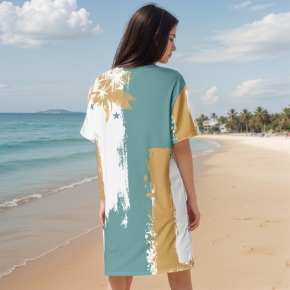 GirlieVault Brown Light T-shirt dress