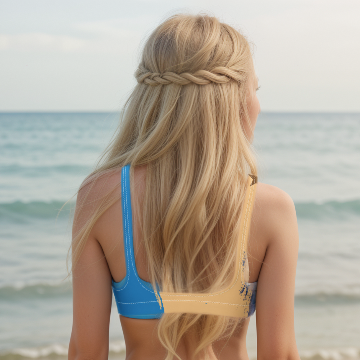 GirlieVault Brown padded bikini top