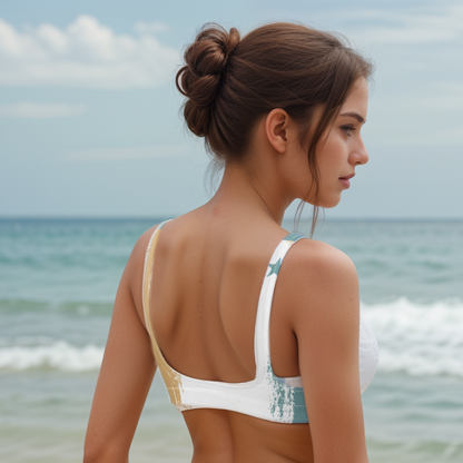 GirlieVault Brown Light padded bikini top