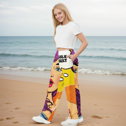 Cool Lady Wide Leg Pants