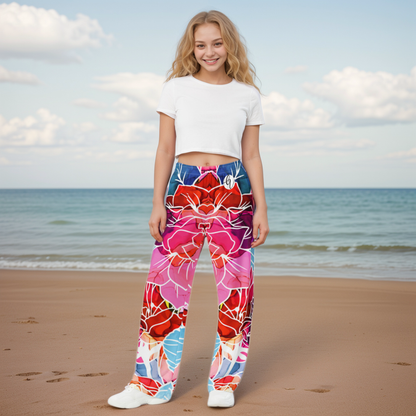 Floral Delight Wide Leg Pants