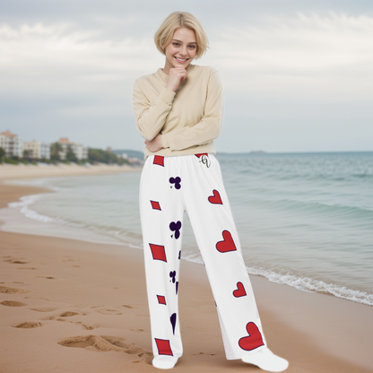 King Of Hearts Wide Leg Pants