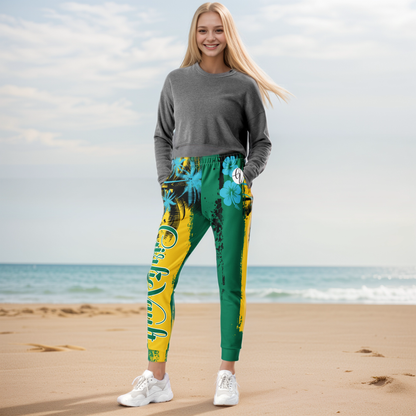 Girlie Vault Green -Yellow Joggers