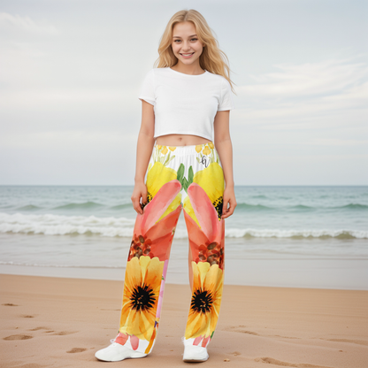 Summers Wide-Leg Pants