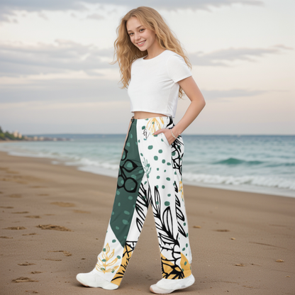 Unison Jungle Wide-Leg Pants