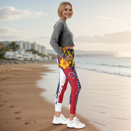 GirlieVault Blue Red Joggers