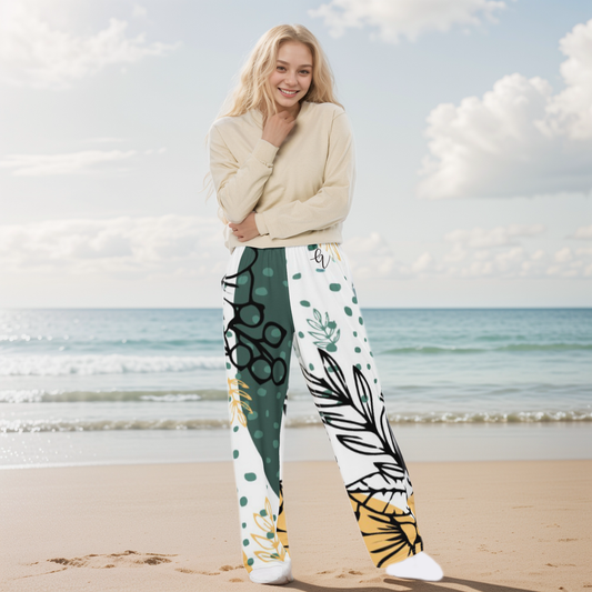 Unison Jungle Wide-Leg Pants