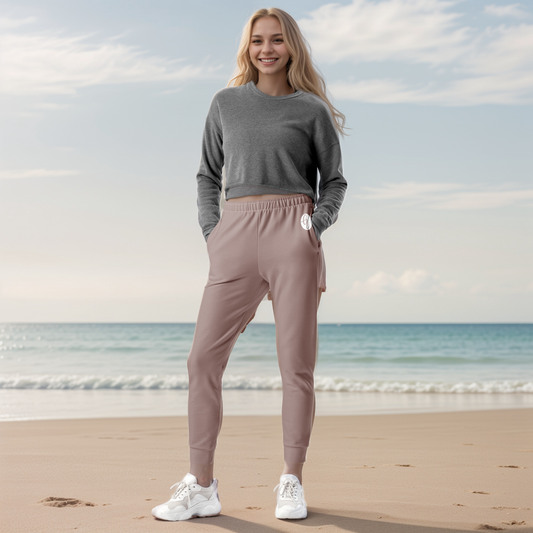 Brown Colored Joggers