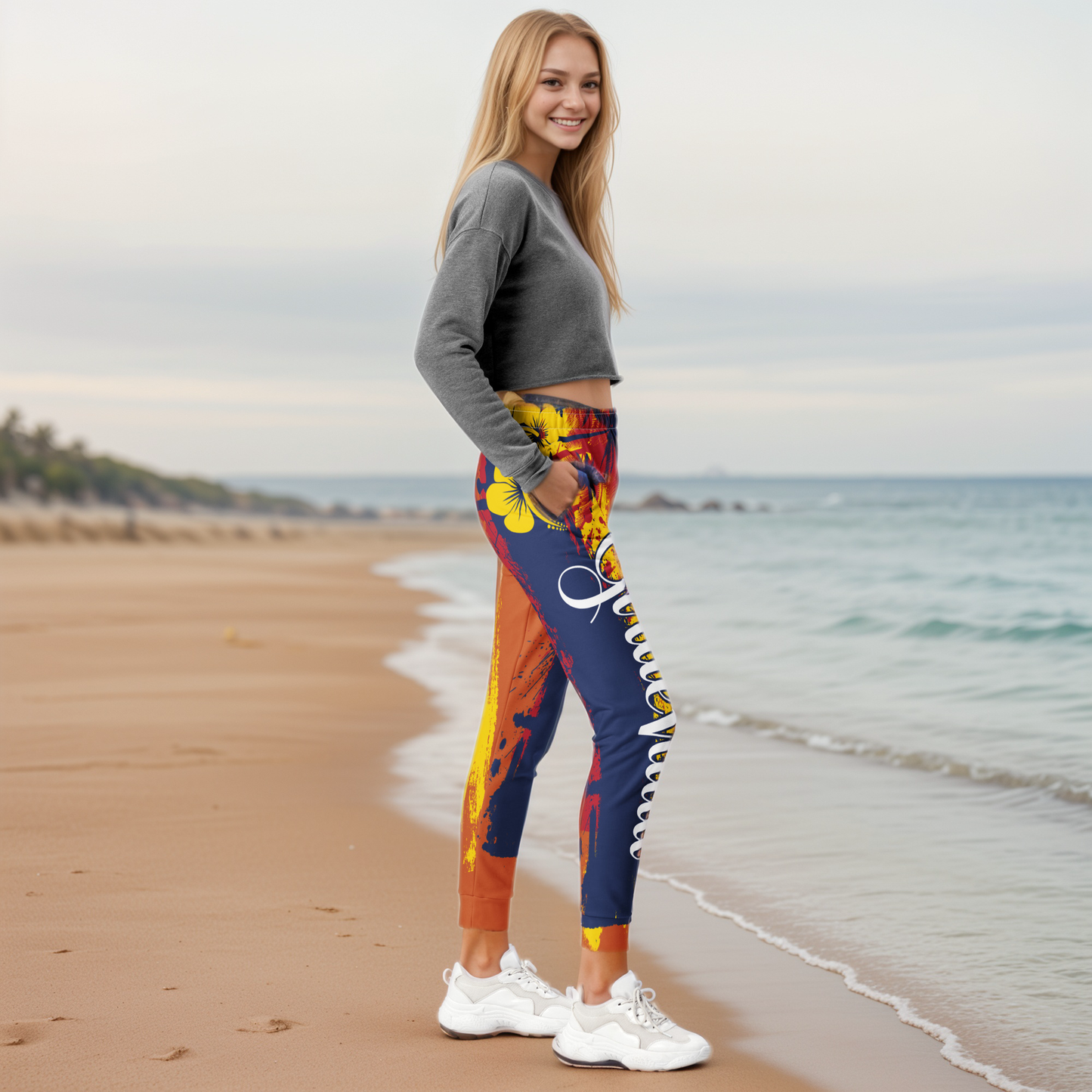 GirlieVault Yellow Joggers