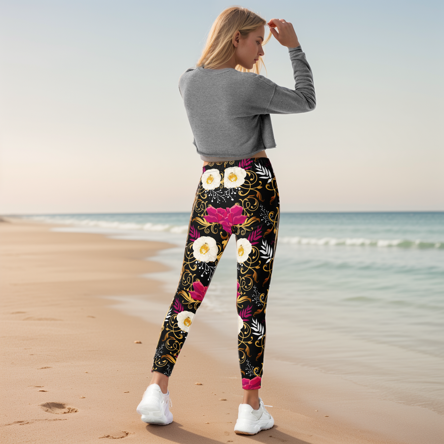 Black Timber Joggers