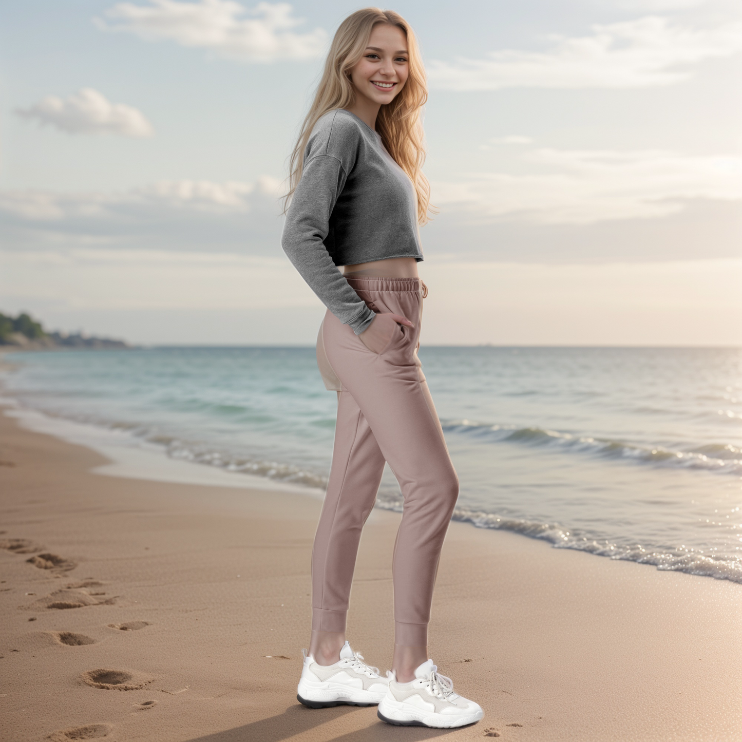 Brown Colored Joggers