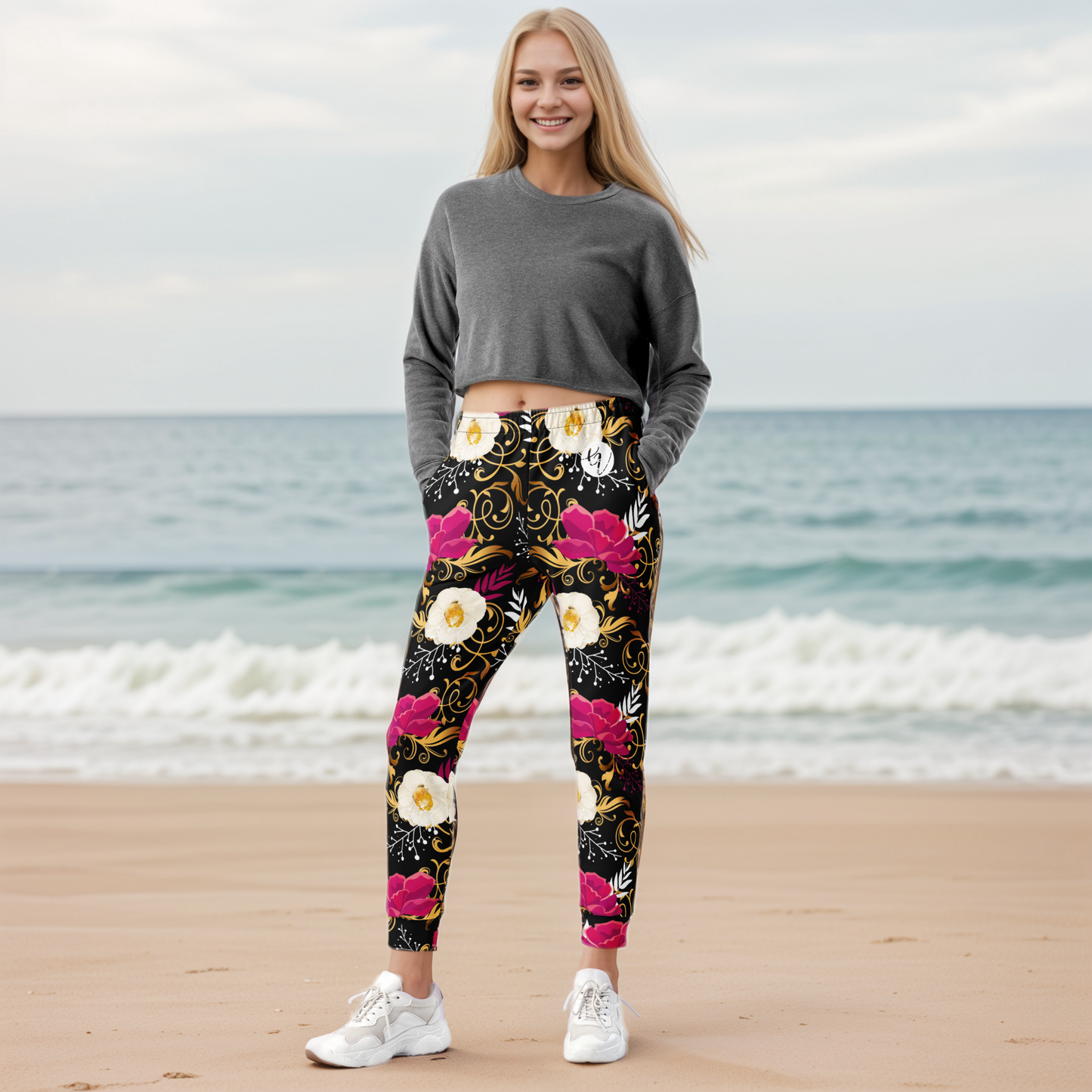 Black Timber Joggers