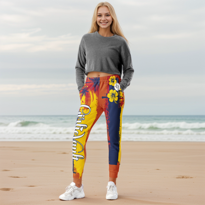 GirlieVault Yellow Joggers