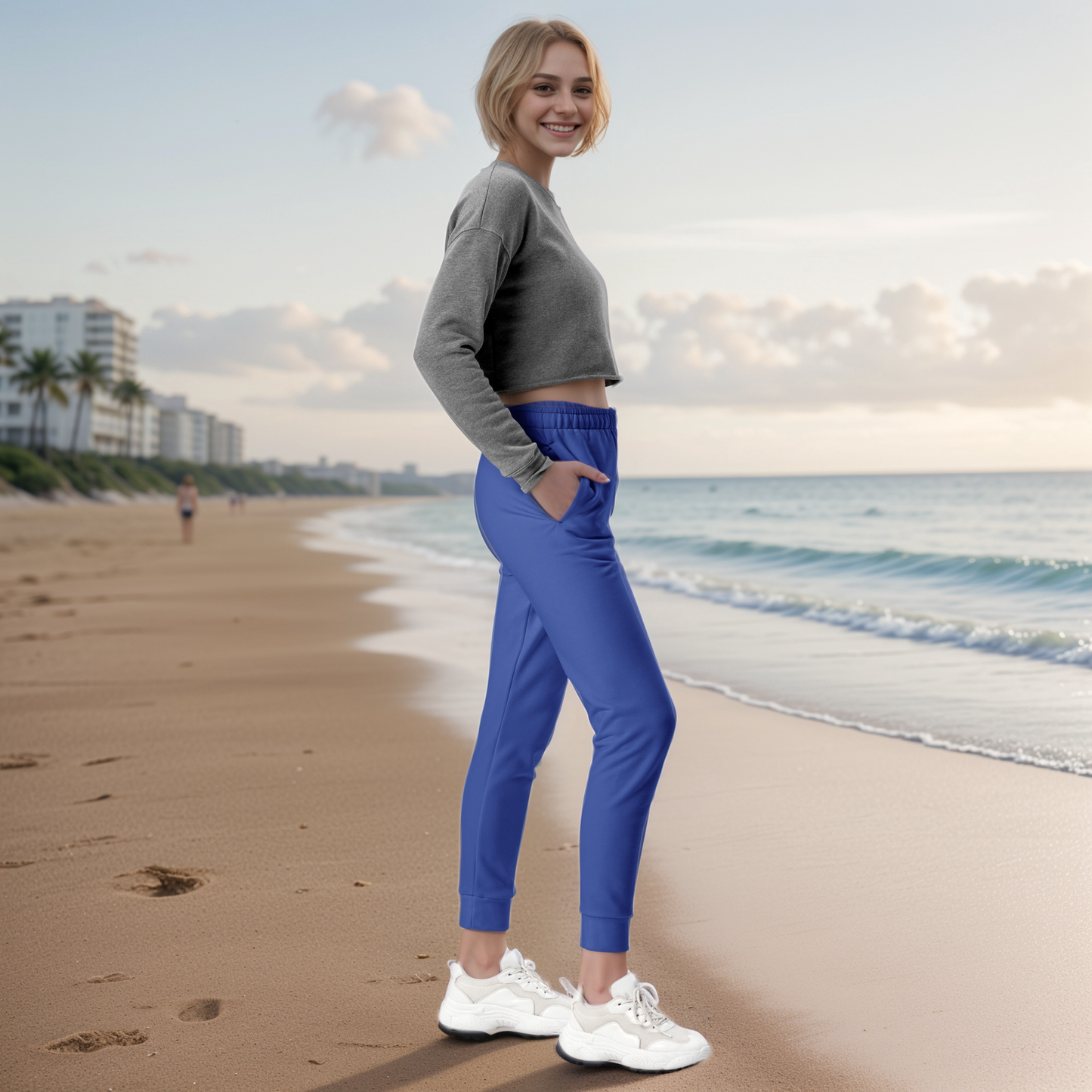 Blue Colored Joggers