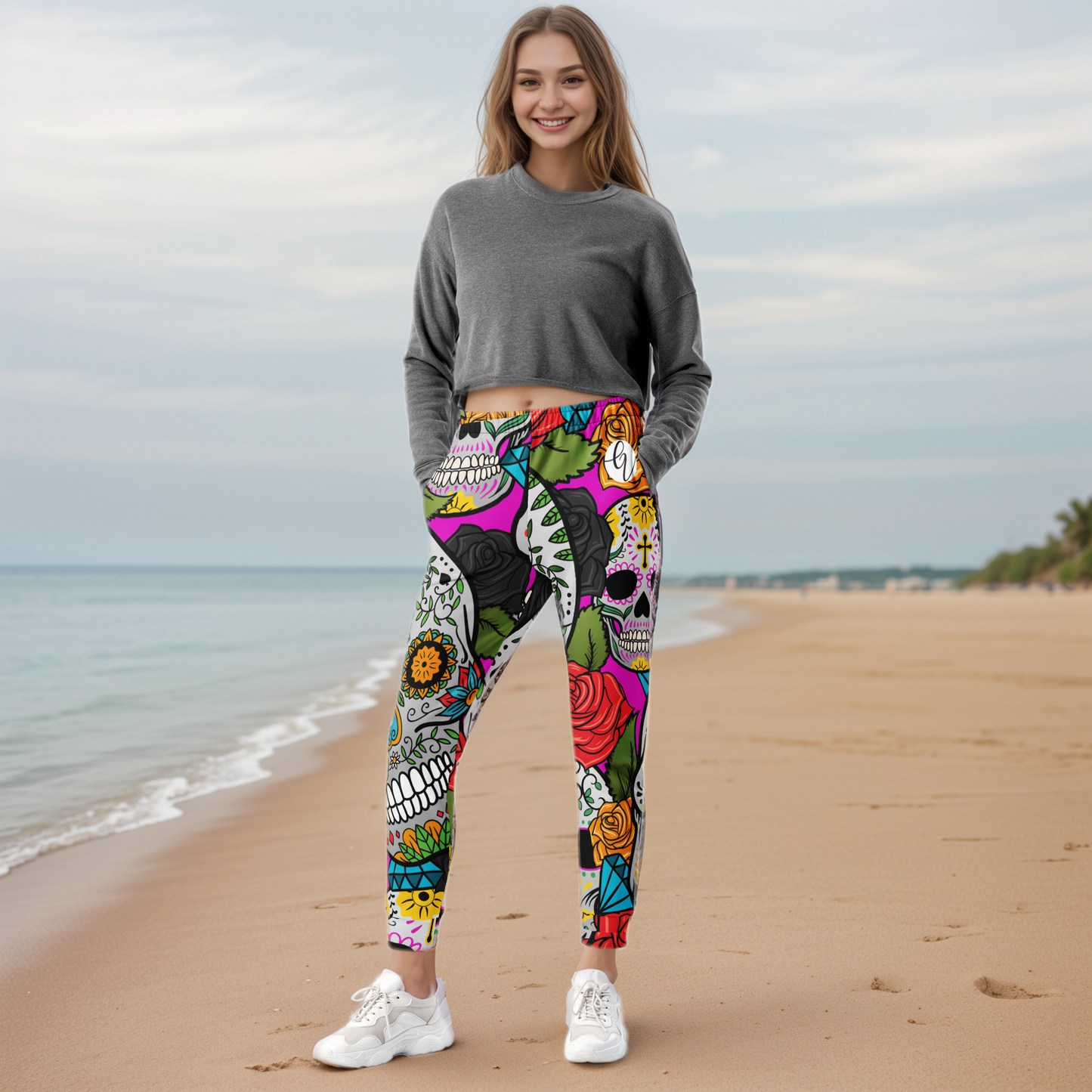 Dead Sugar Skull Joggers