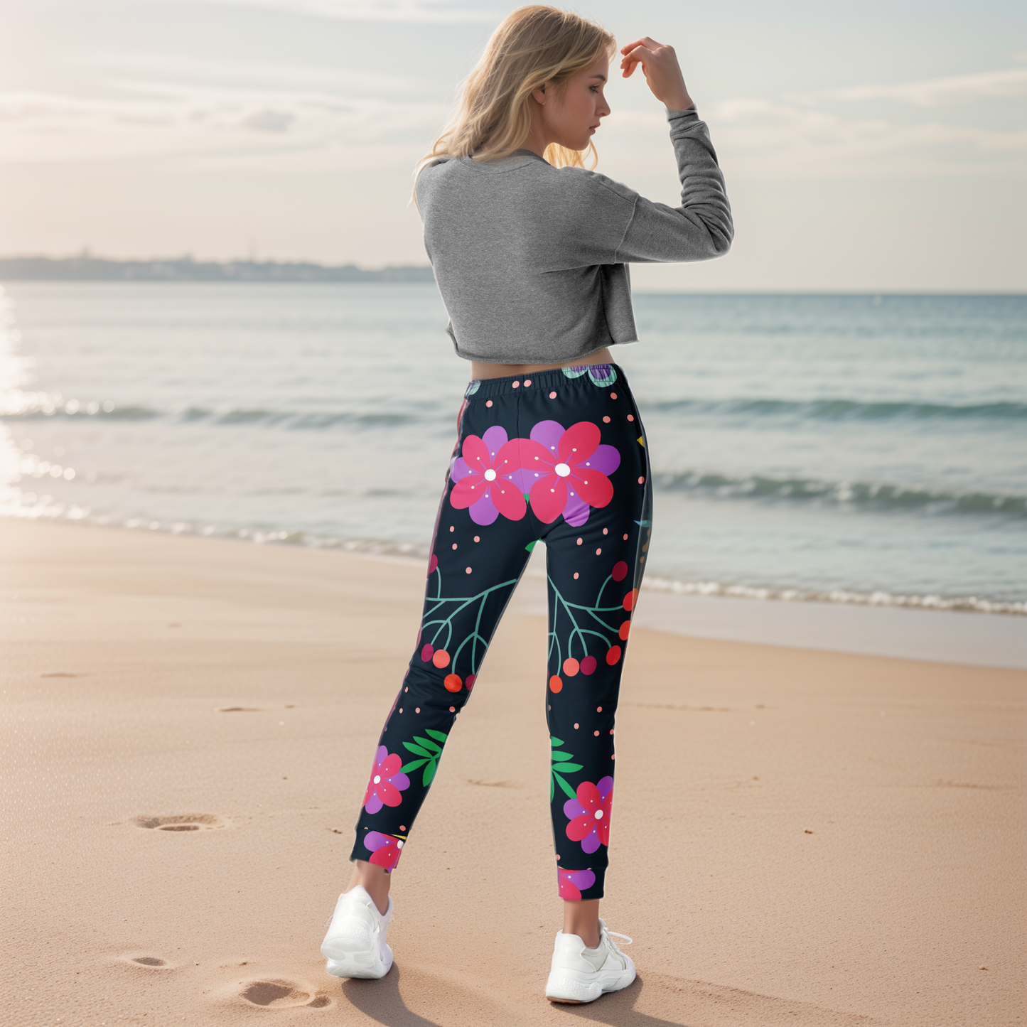 Colorful Ditsy Joggers