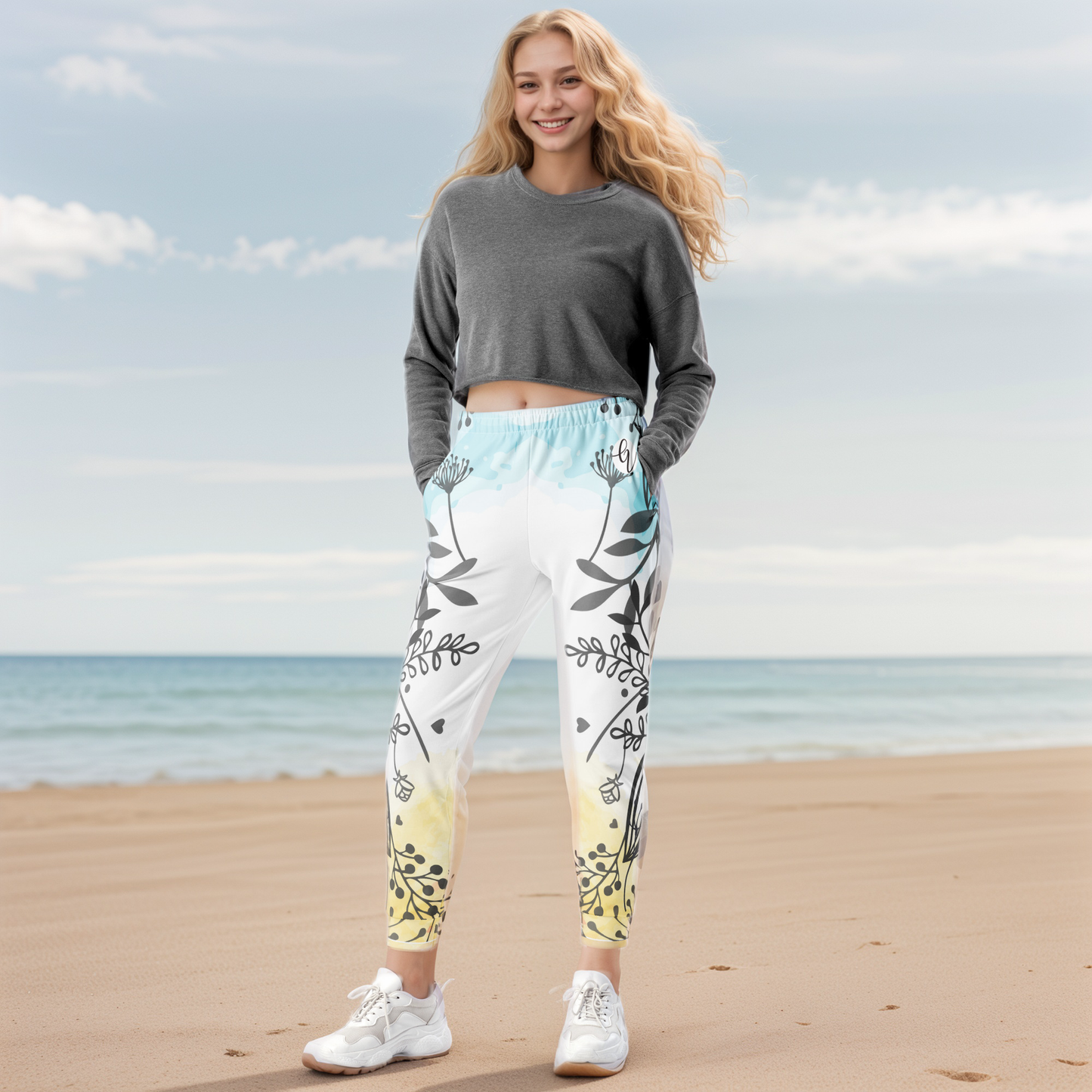 Flower Floral Joggers