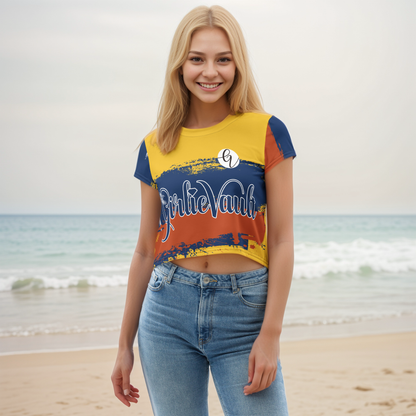 GirlieVault Orange Crop Tee