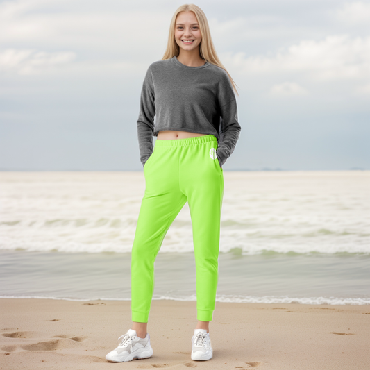 Neon Bright Green Joggers