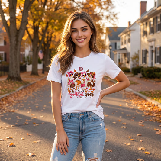 Just a greateful gang thanksgiving T-Shirt