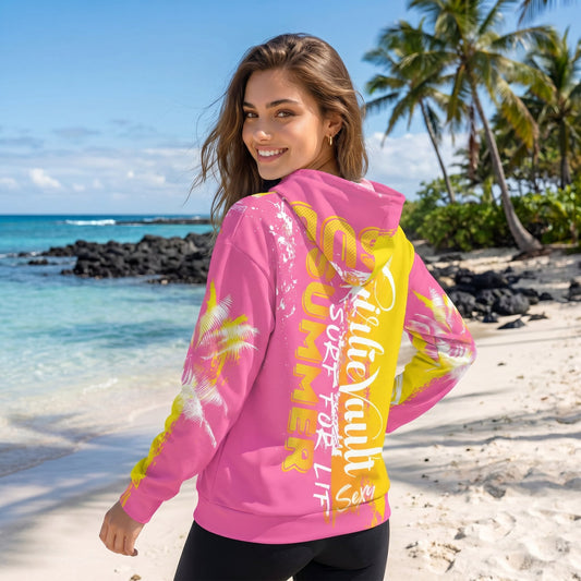 Yellow Pink Hoodie