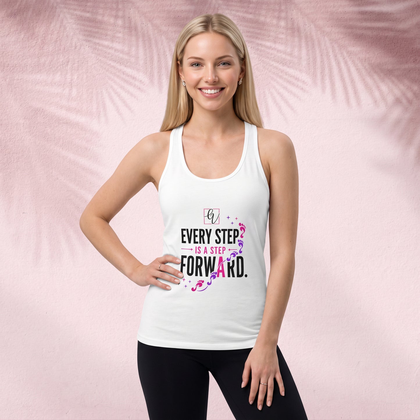 Every step matters Cut & Sew Tank Top