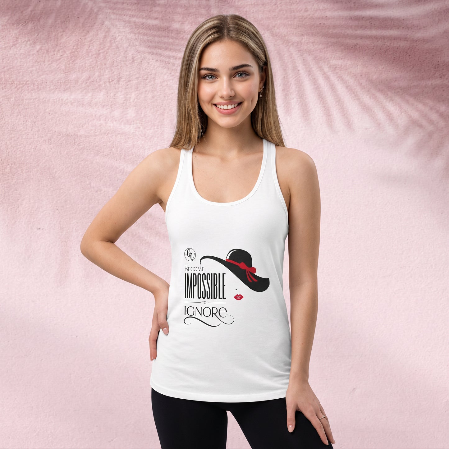 Become Impossible to Ignore Cut & Sew Tank Top