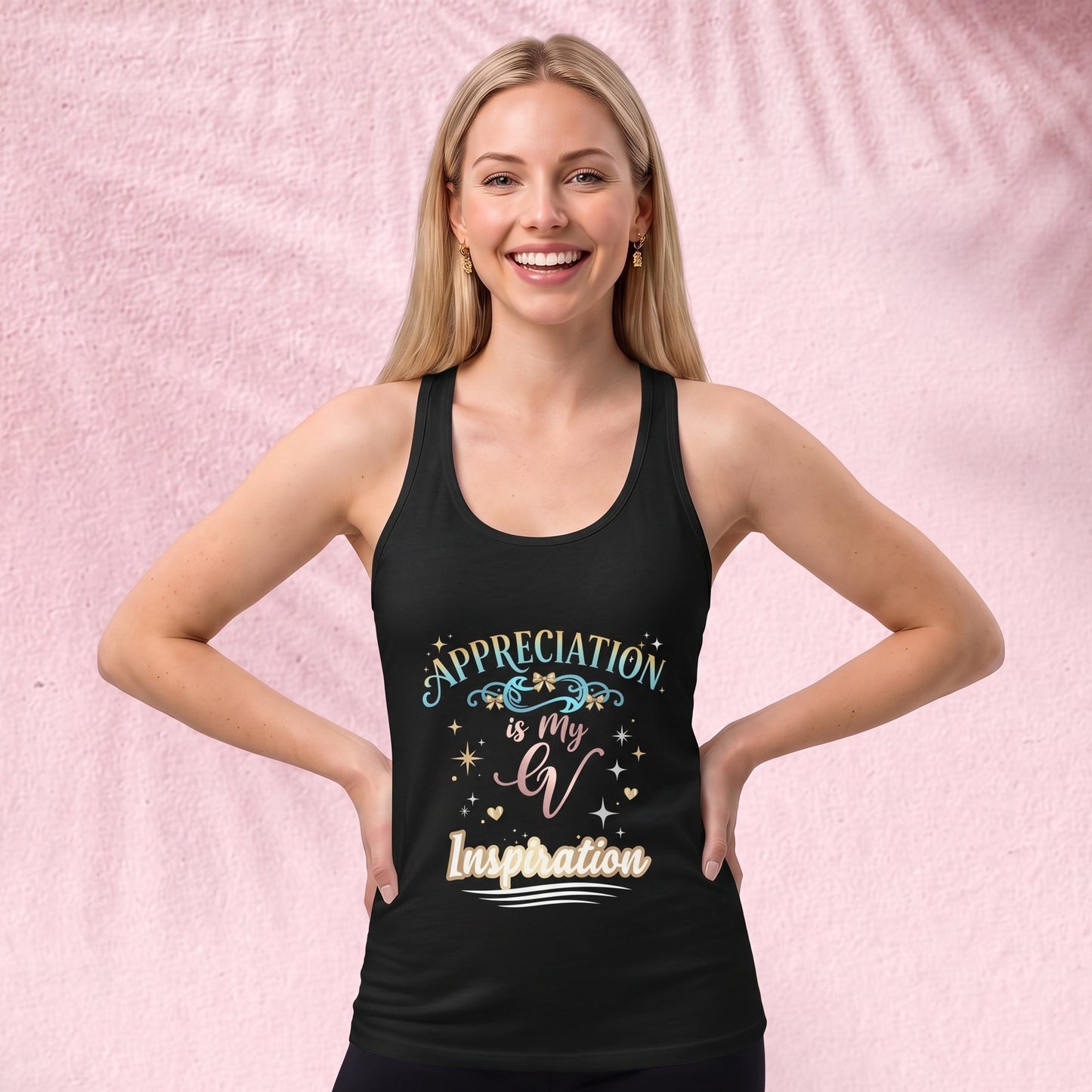 Appreciation is my Inspiration Cut & Sew Tank Top