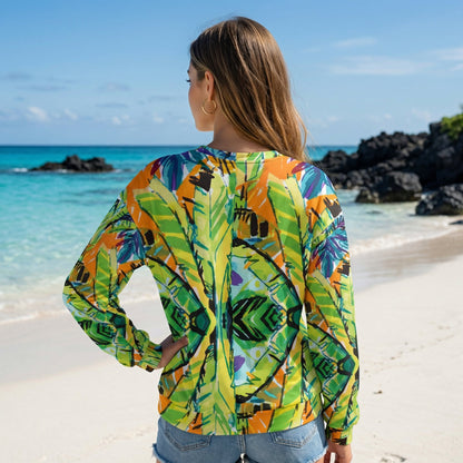 Leaves Floral Sweatshirt