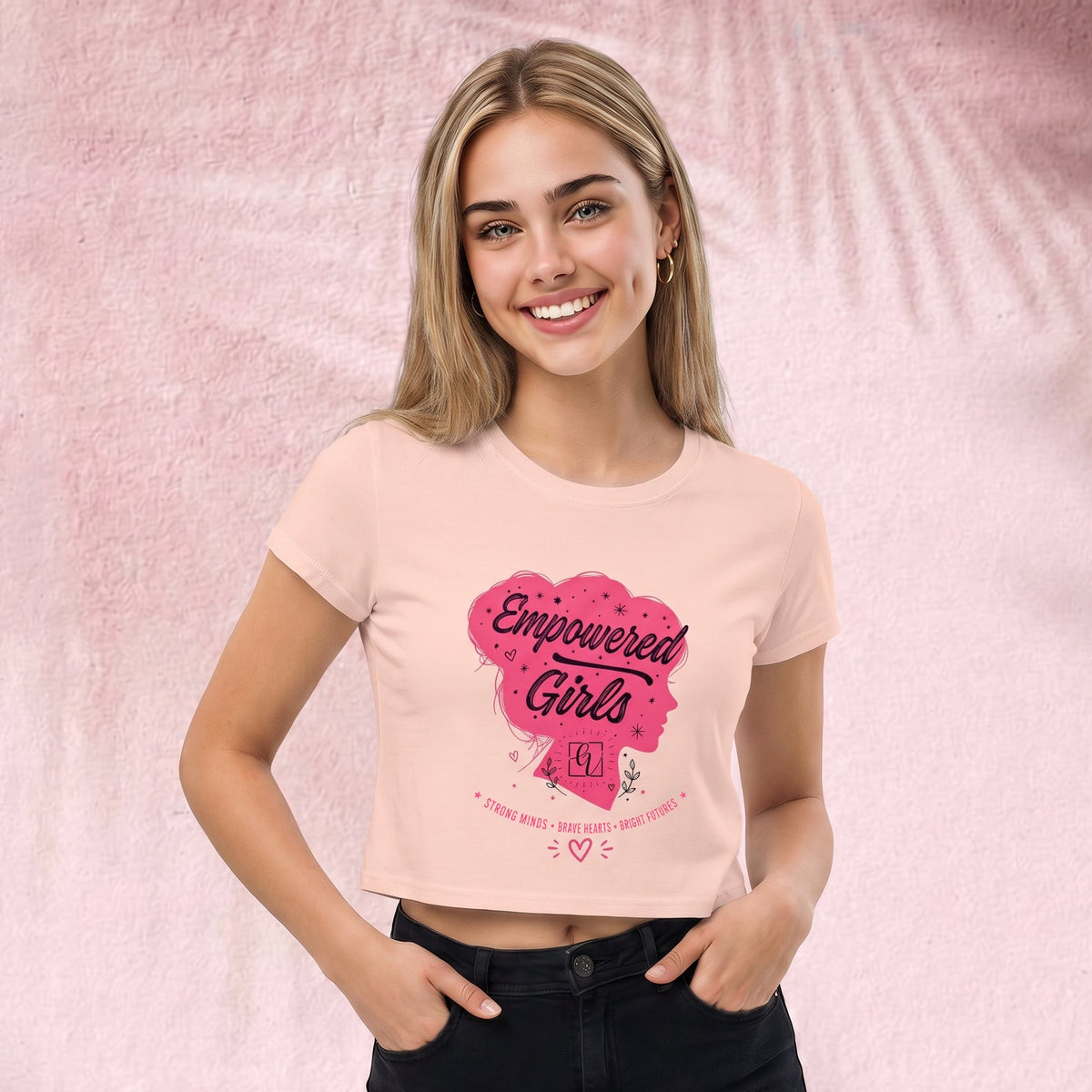 Empowerment girls Crop Top