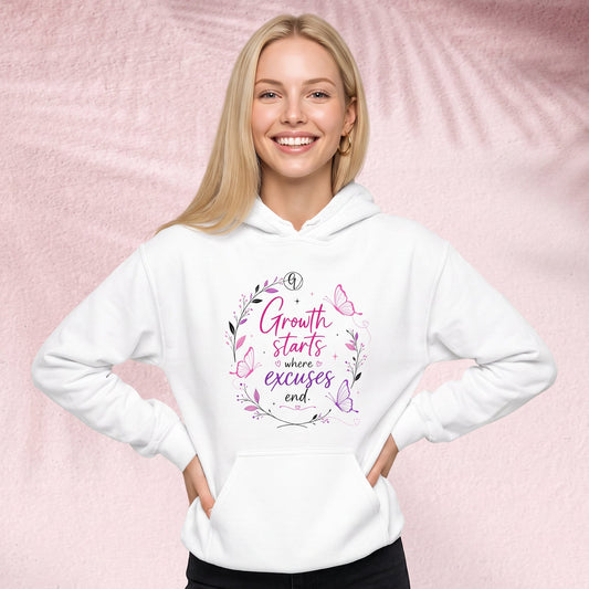 Growth Starts Hoodie