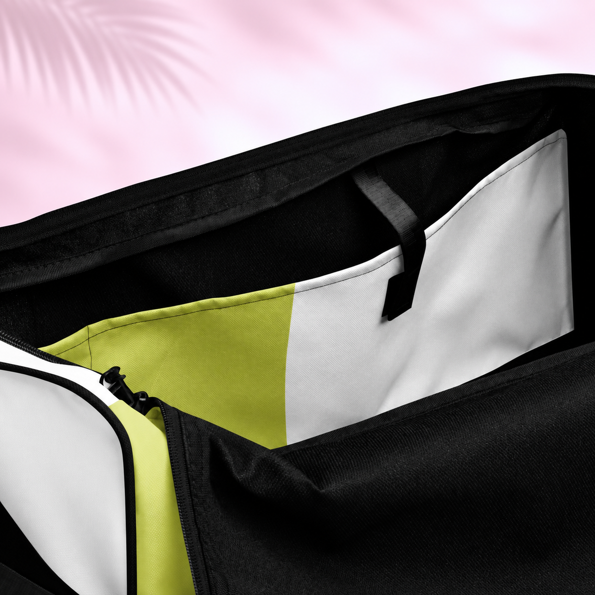 Green Colored Duffle bag