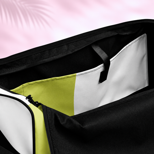 Green Colored Duffle bag