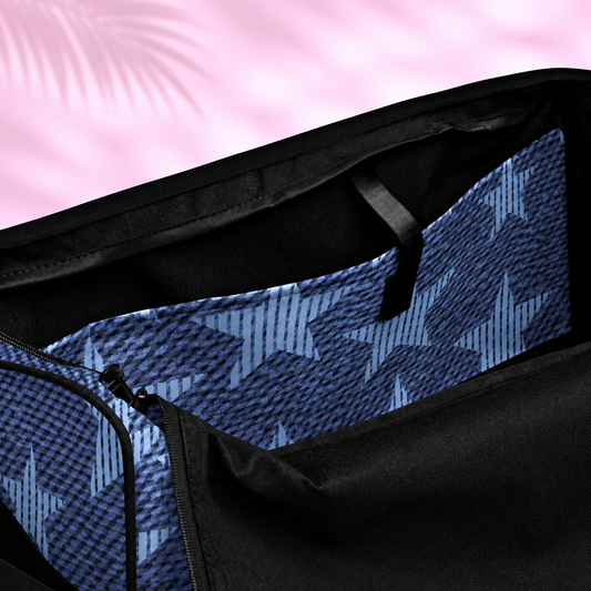 Grey Stars Duffle bag