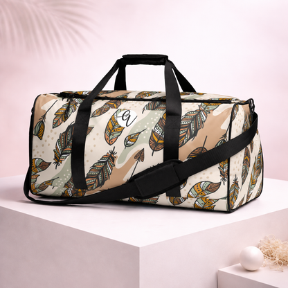 Feather Duffle bag