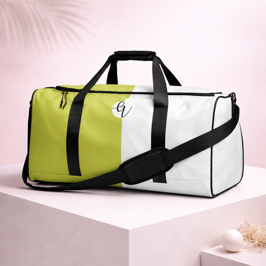 Green Colored Duffle bag