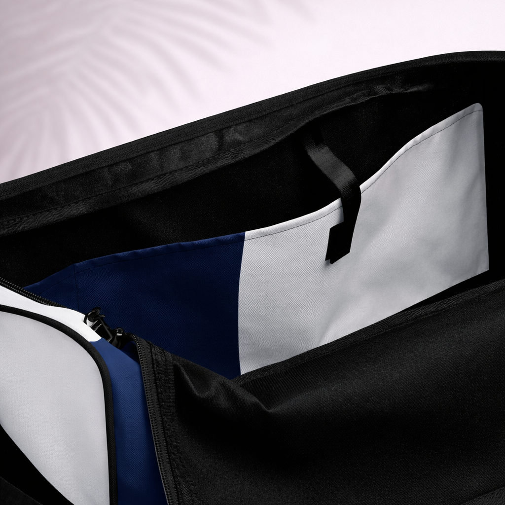 Dark Blue Colored Duffle bag
