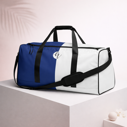 Blue Colored Duffle bag
