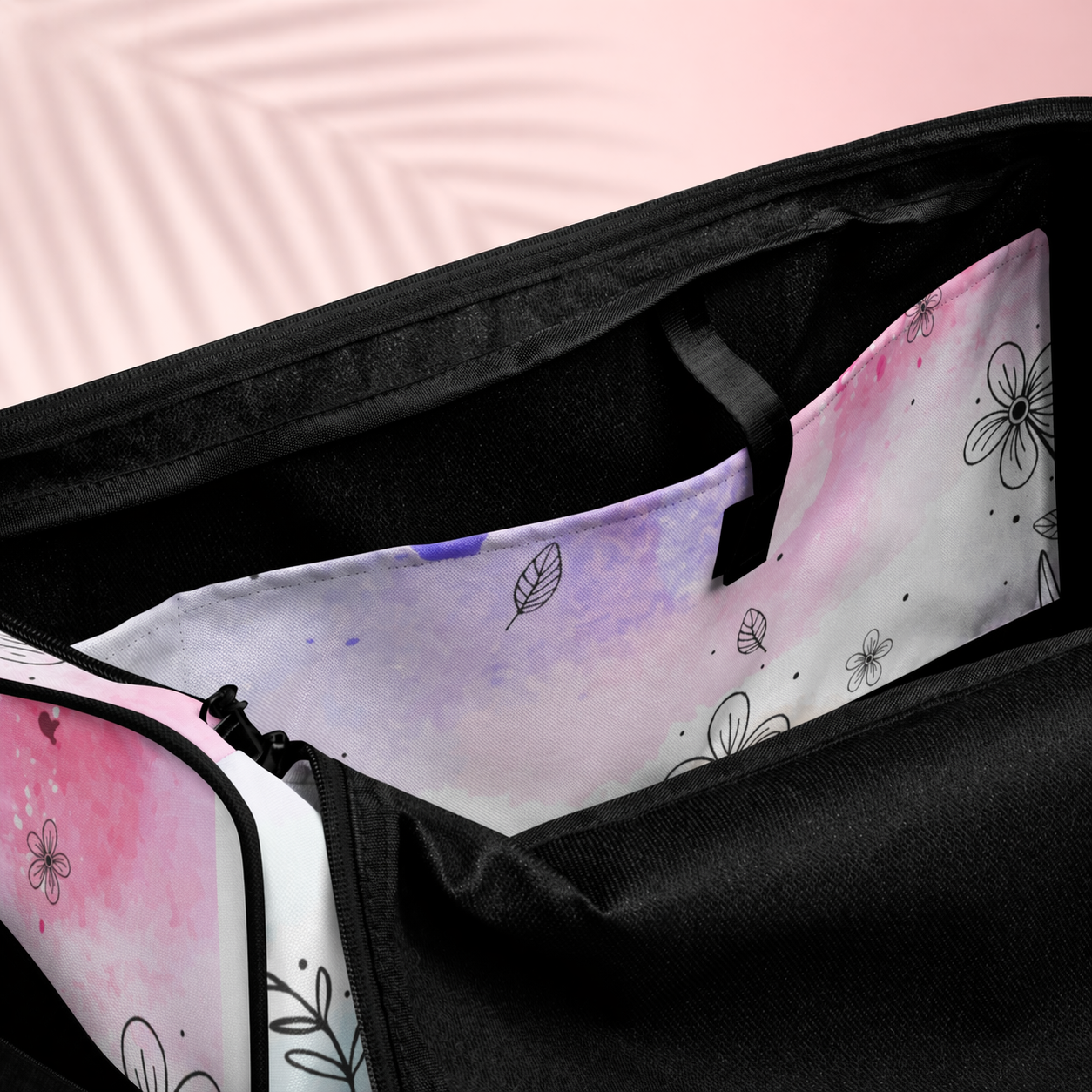 Blush Bloom Duffle bag