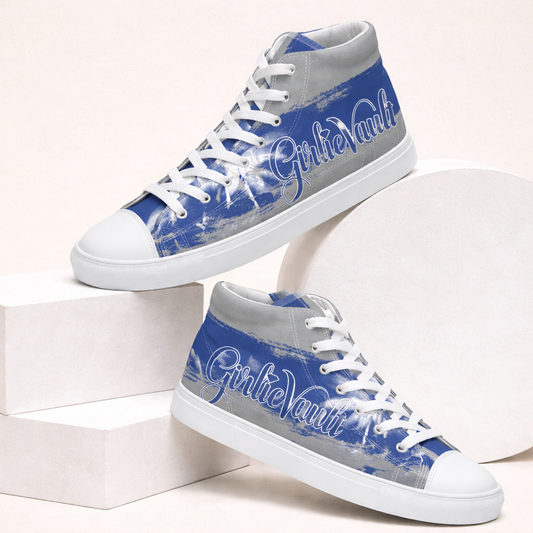 Ocean Energy - High Top Canvas Shoes