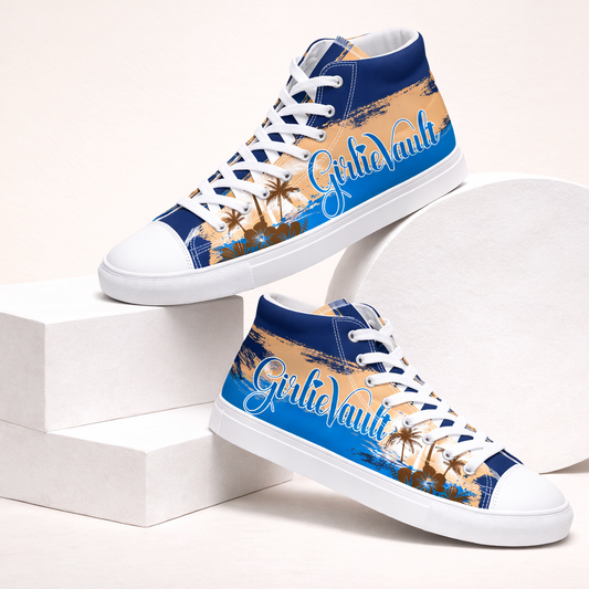 Main Character -  High Top Canvas Shoes